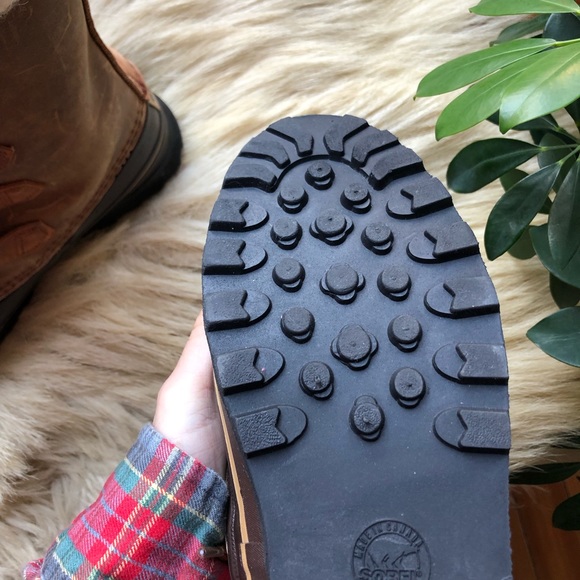 SOLD Sorel chestnut leather winter boots - Picture 10 of 11